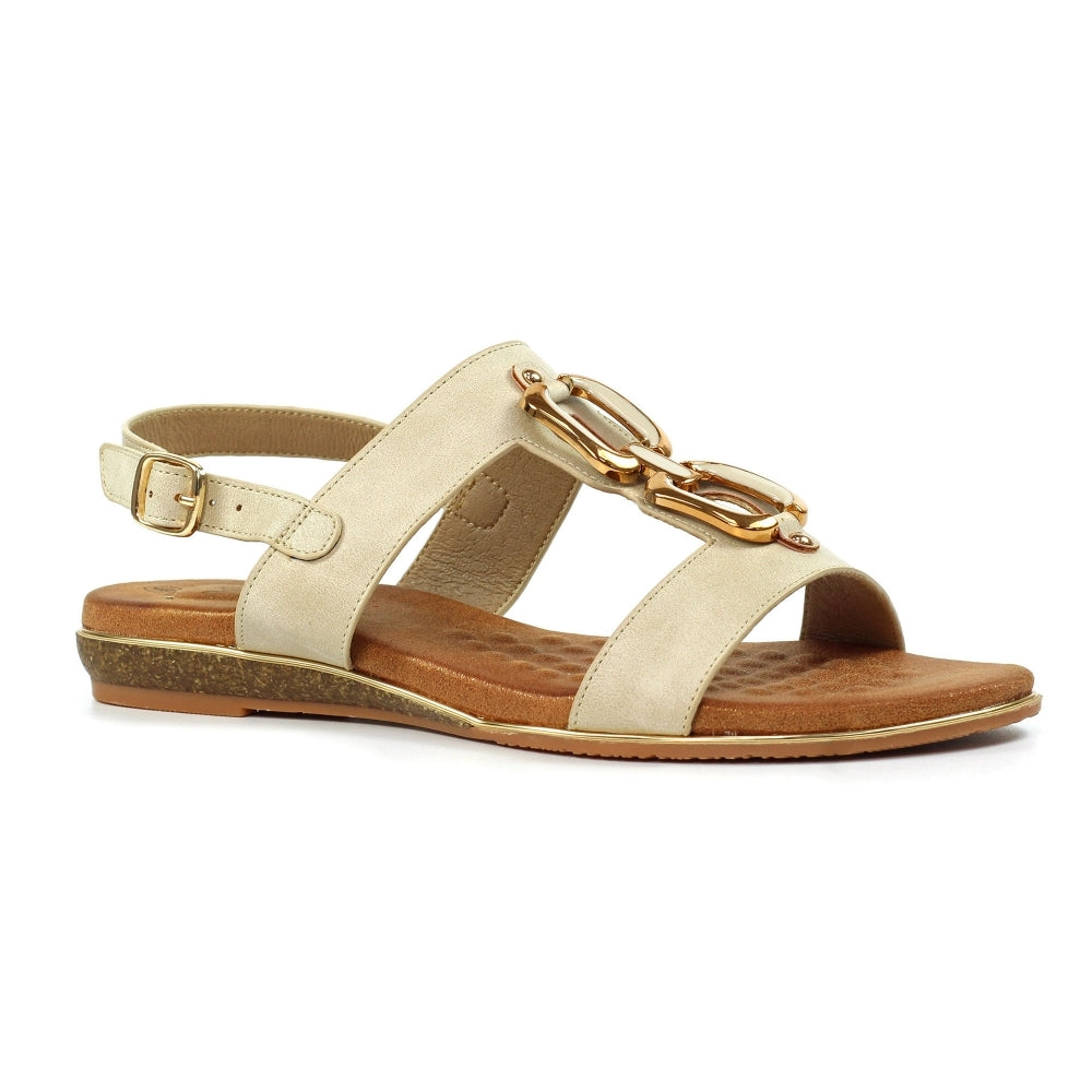 Darcy Sandal Beige