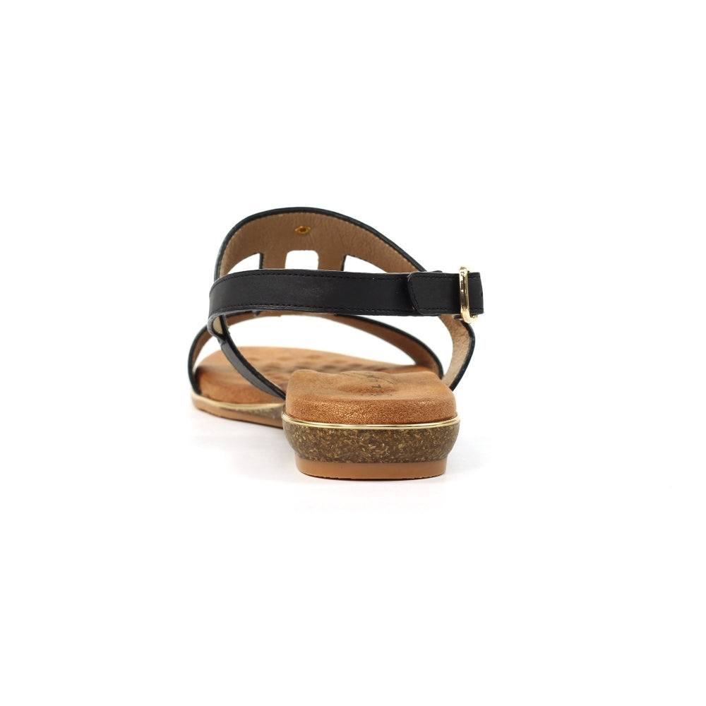 Darcy Black Sandal