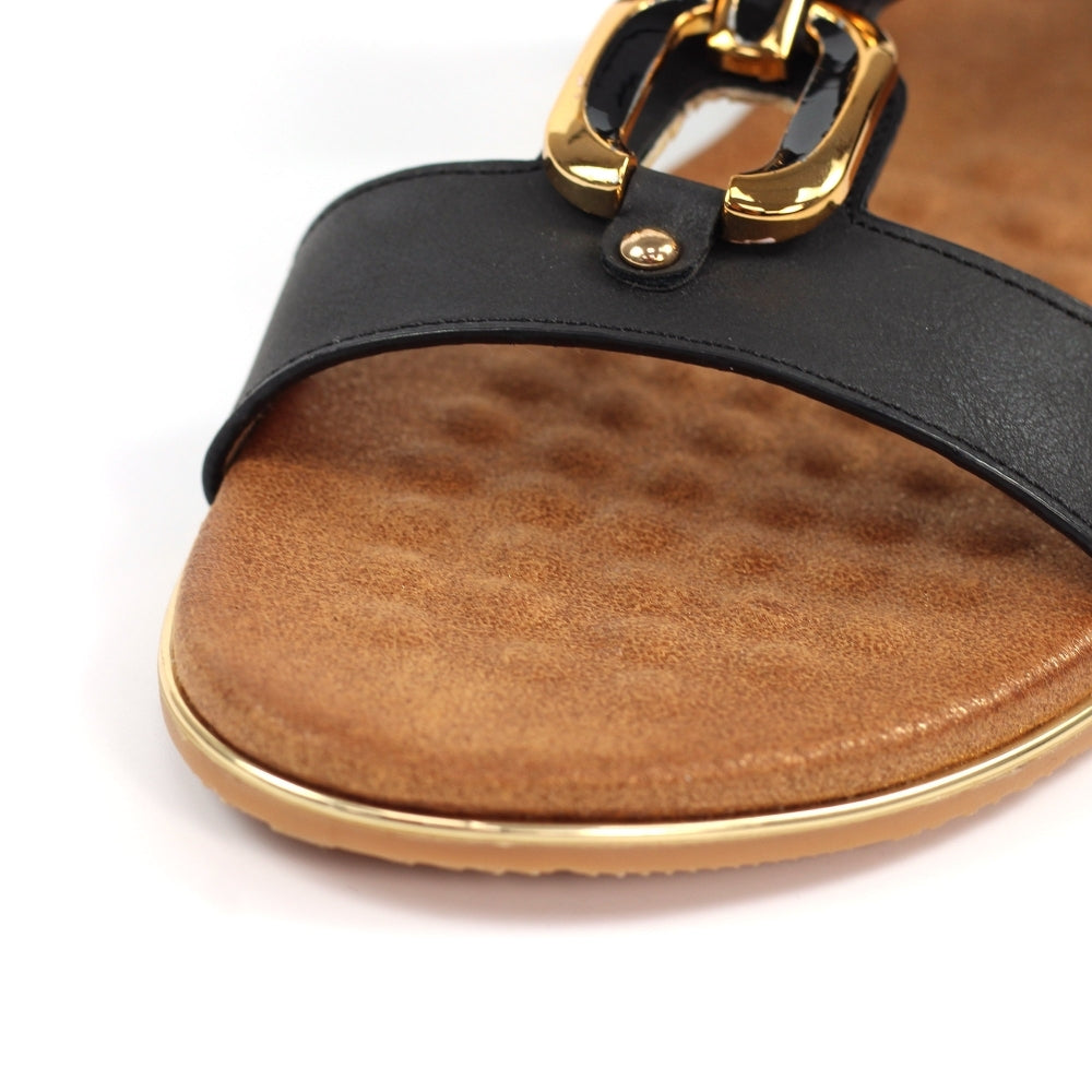 Darcy Black Sandal