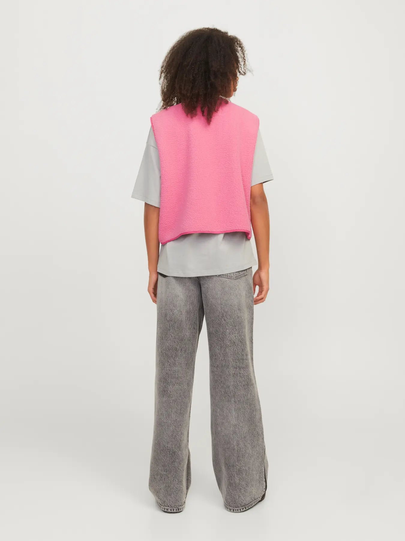 Vera Teddy Vest Gilet Pink