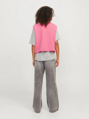 Vera Teddy Vest Gilet Pink