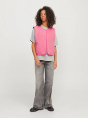 Vera Teddy Vest Gilet Pink