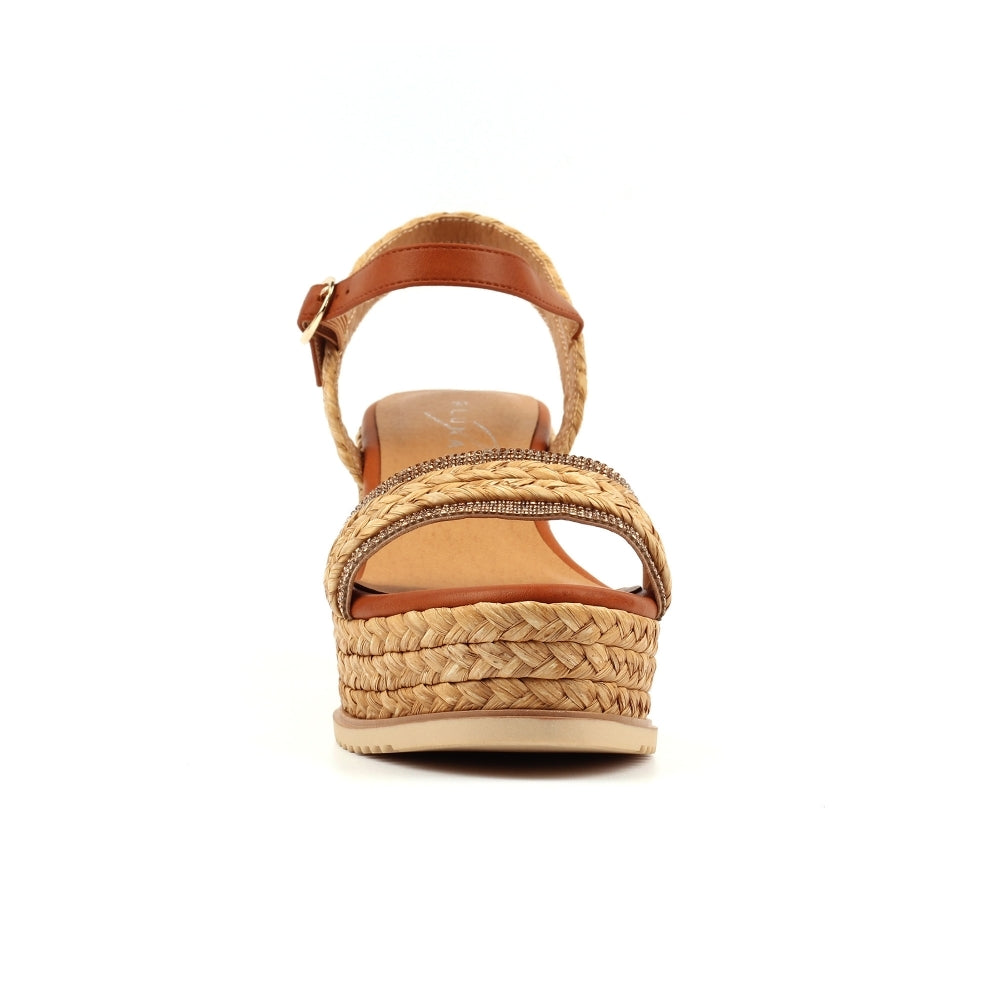 Domino Camel Sandal