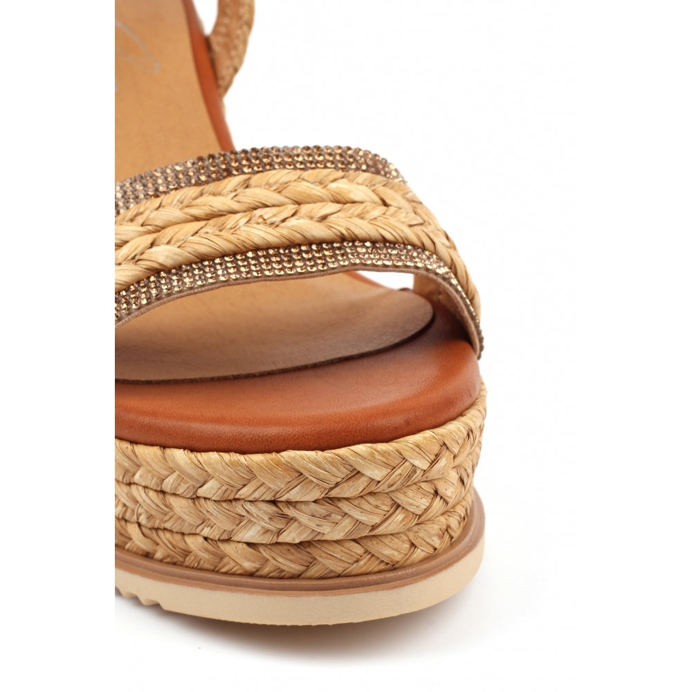 Domino Camel Sandal