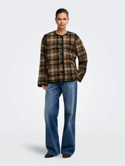 Anni Boucle Jacket Brown