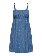 Nova Alexis Denim Strap Dress