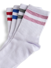 Cally Lurex Stripe Sports Sock
