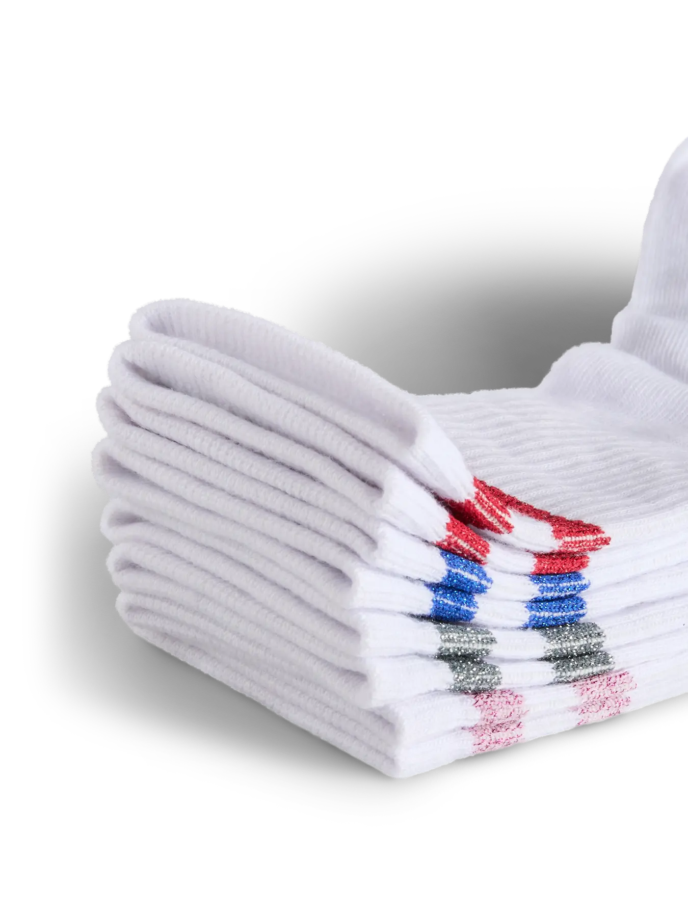 Cally Lurex Stripe Sports Sock