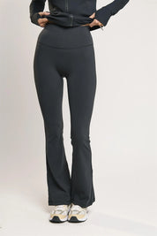 Agon Signature Espresso Flare Leggings Black