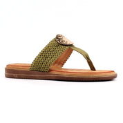 Fiona Khaki Sandal