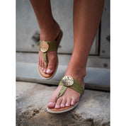 Fiona Khaki Sandal