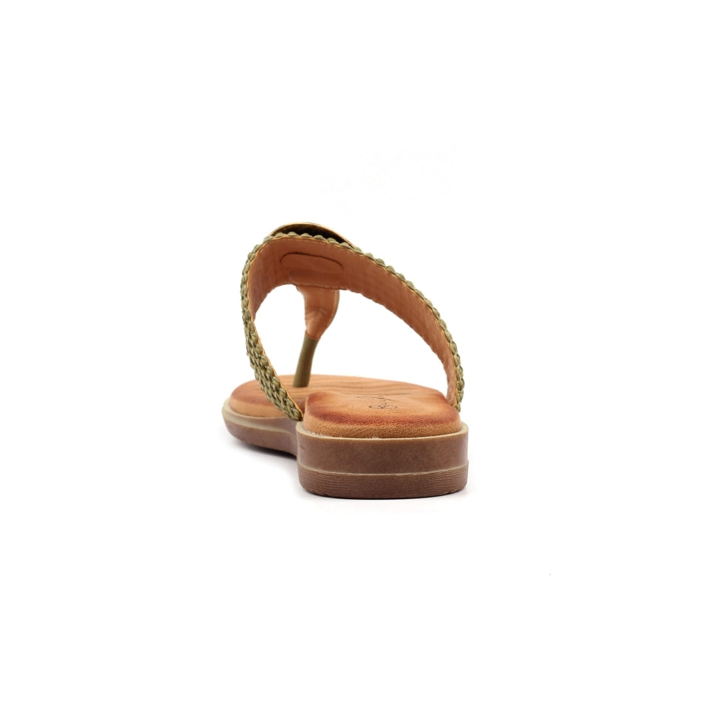 Fiona Khaki Sandal