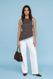 Jane Lace Spot Top