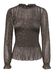 Elsa Print Smock Blouse
