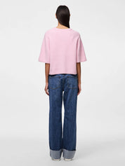 Silly Pink O-neck Knit