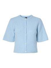 Silly Blue O-neck Knit Cardigan