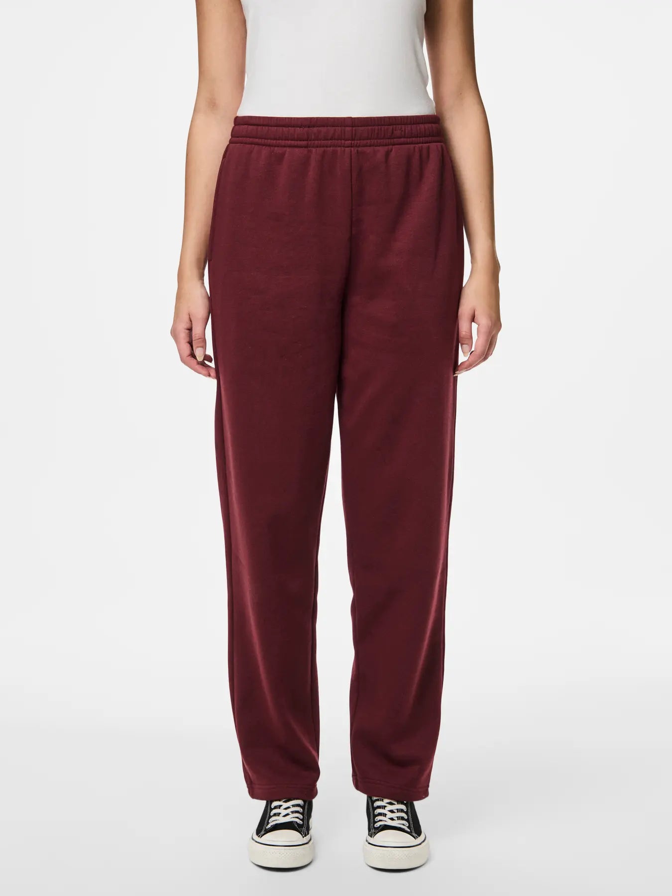 Chilli Wine Straight Leg Sweat Pants