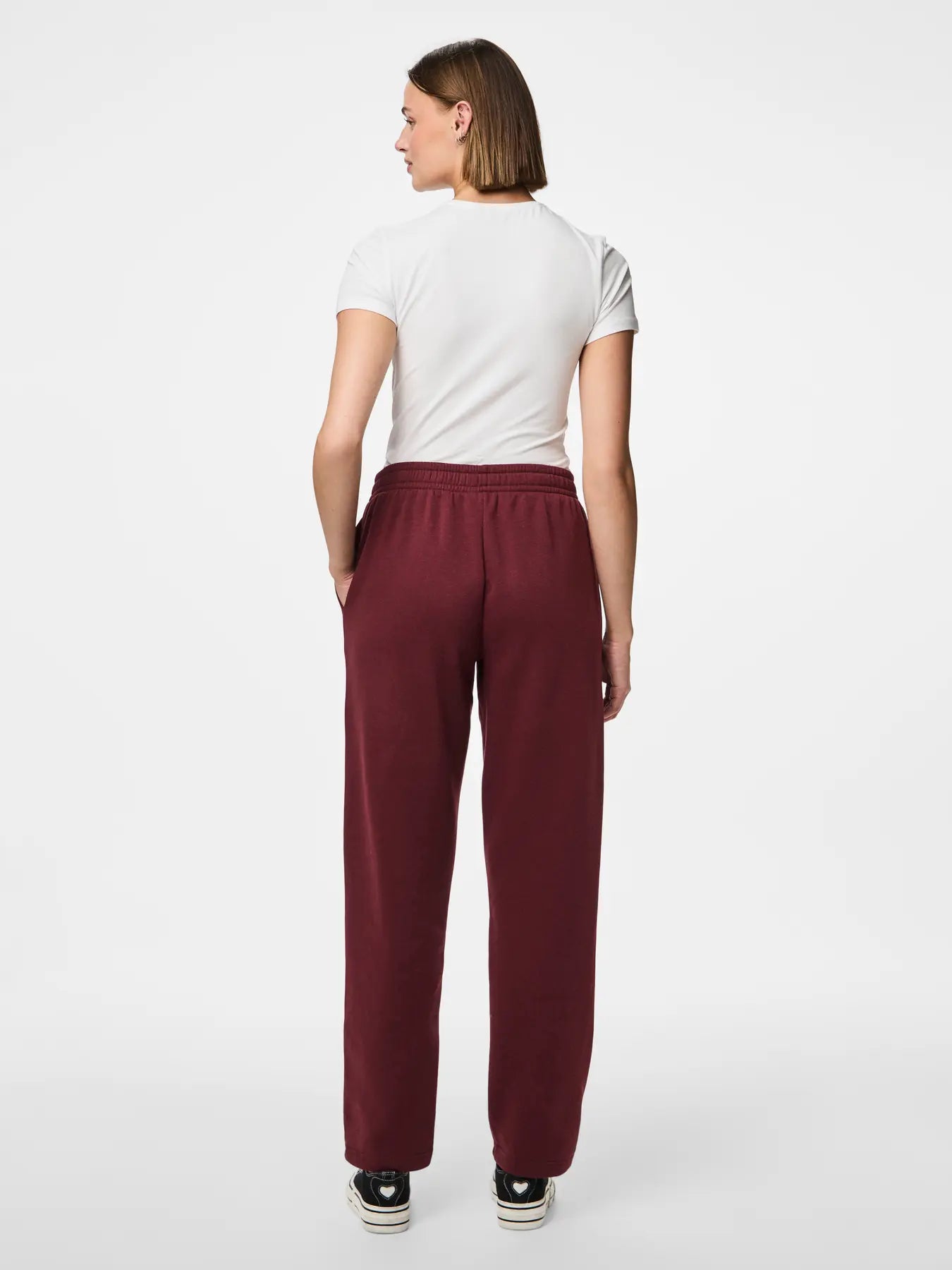 Chilli Wine Straight Leg Sweat Pants