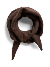 Komma Triangle Scarf Brown