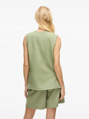 Piniema sage Tailored Waistcoat