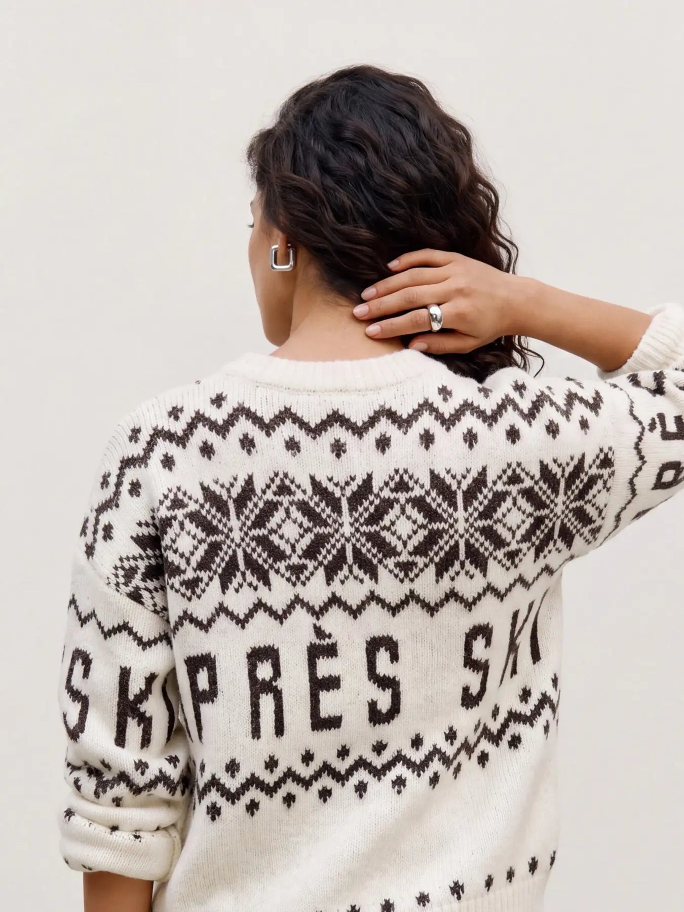 Apres Ski Knit Jumper Cream