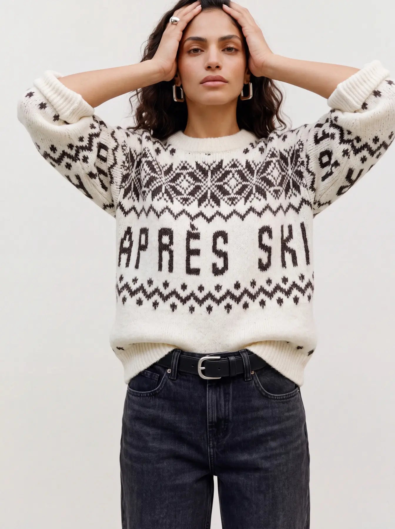 Apres Ski Knit Jumper Cream