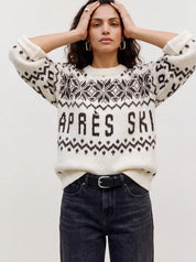 Apres Ski Knit Jumper Cream