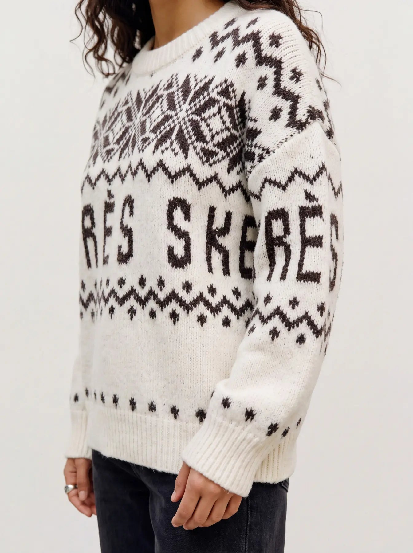Apres Ski Knit Jumper Cream