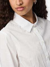 Sussi Waisted White Shirt