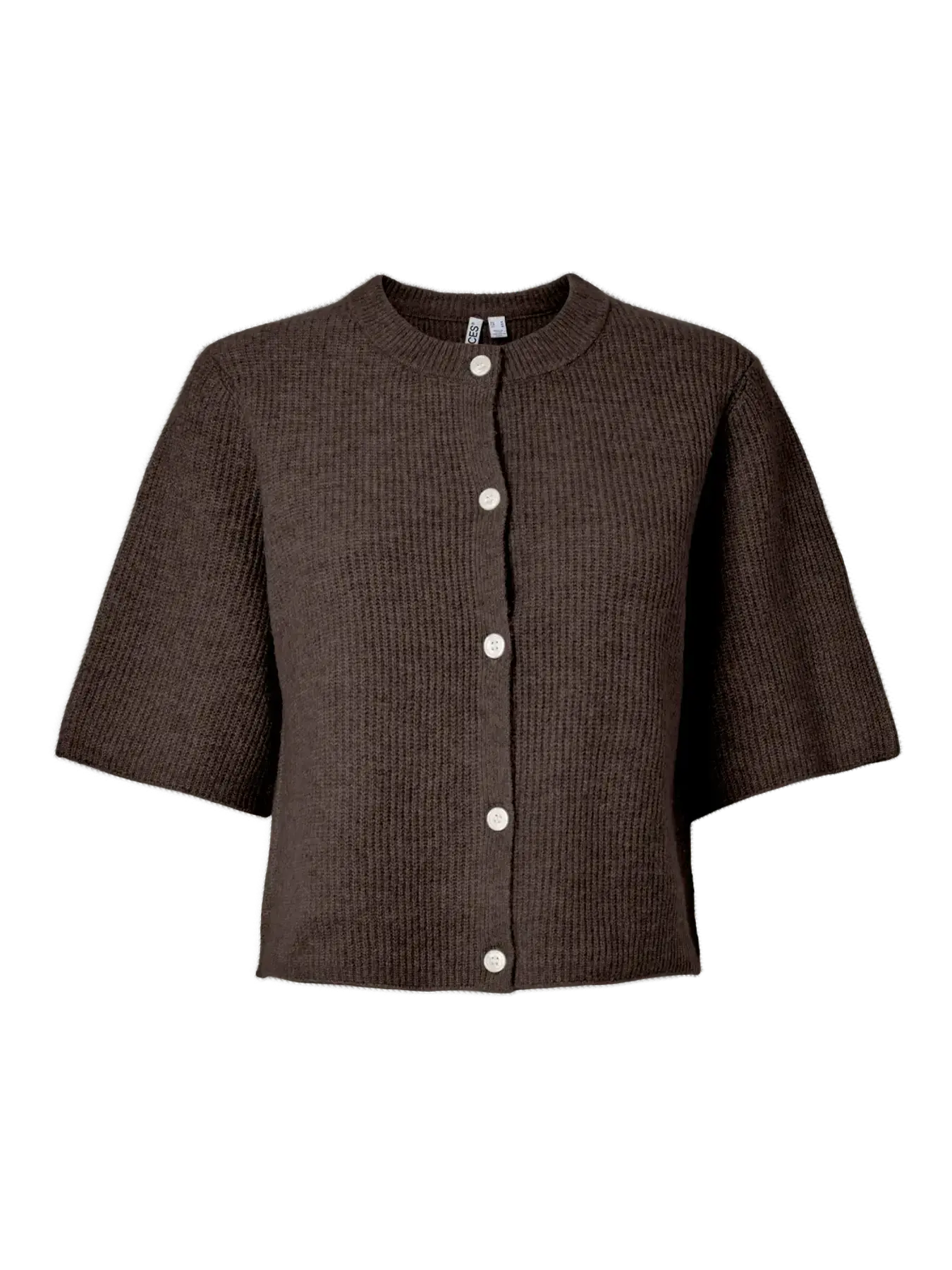 Silly Brown O-neck Knit Cardigan