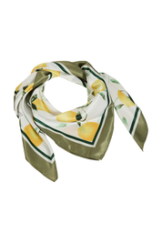 Scaffi Lemon Satin Scarf