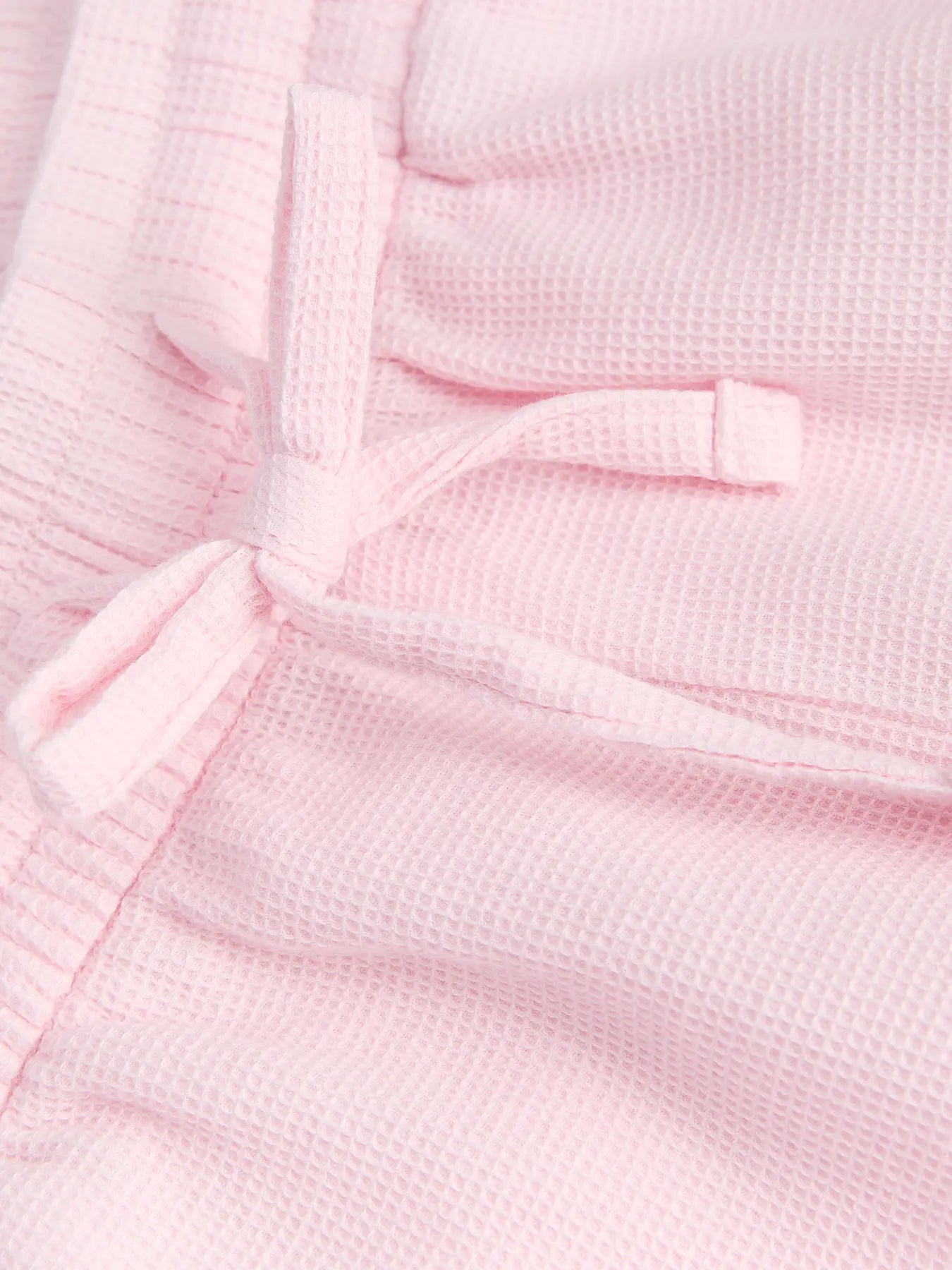 Global Waffle Shorts Pink