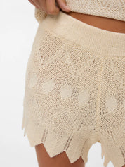 Seashell Knitted Summer Shorts - 2 colours