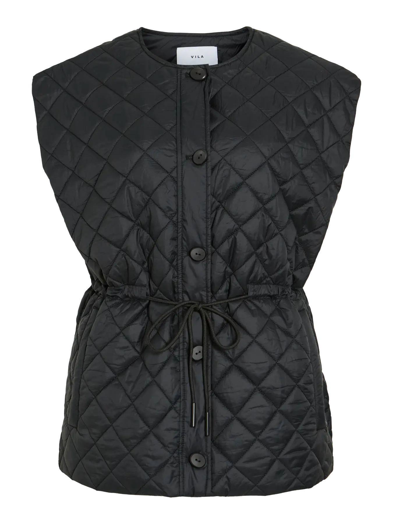 Benji Waisted Quilted Gilet