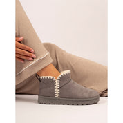 Natal Grey Boot Slipper