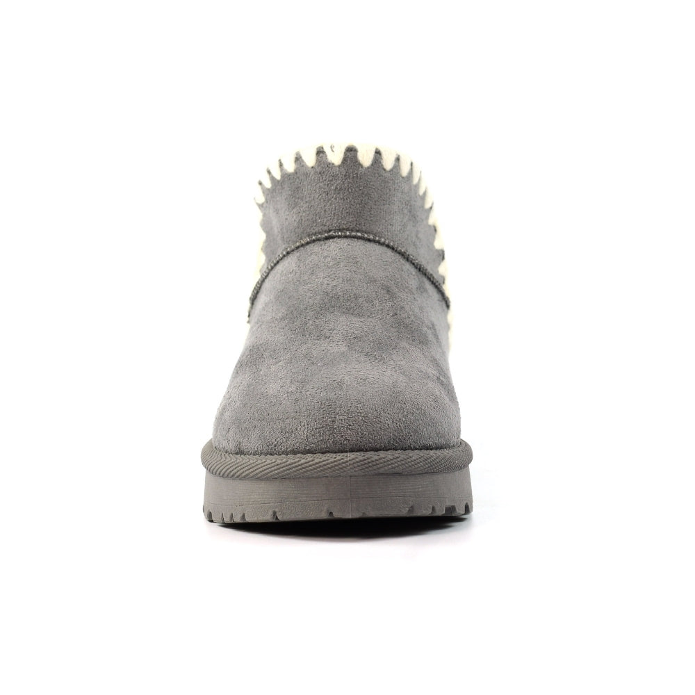 Natal Grey Boot Slipper