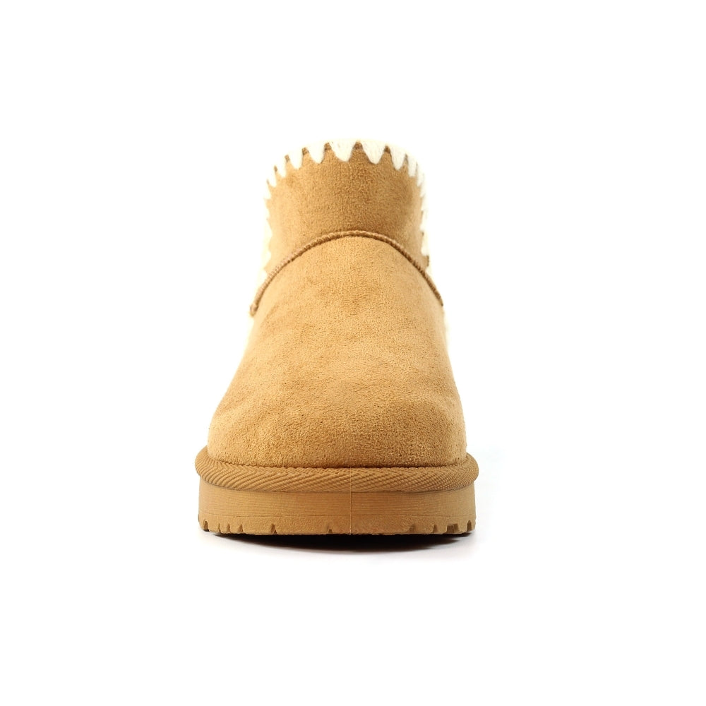 Natal Tan Boot Slipper