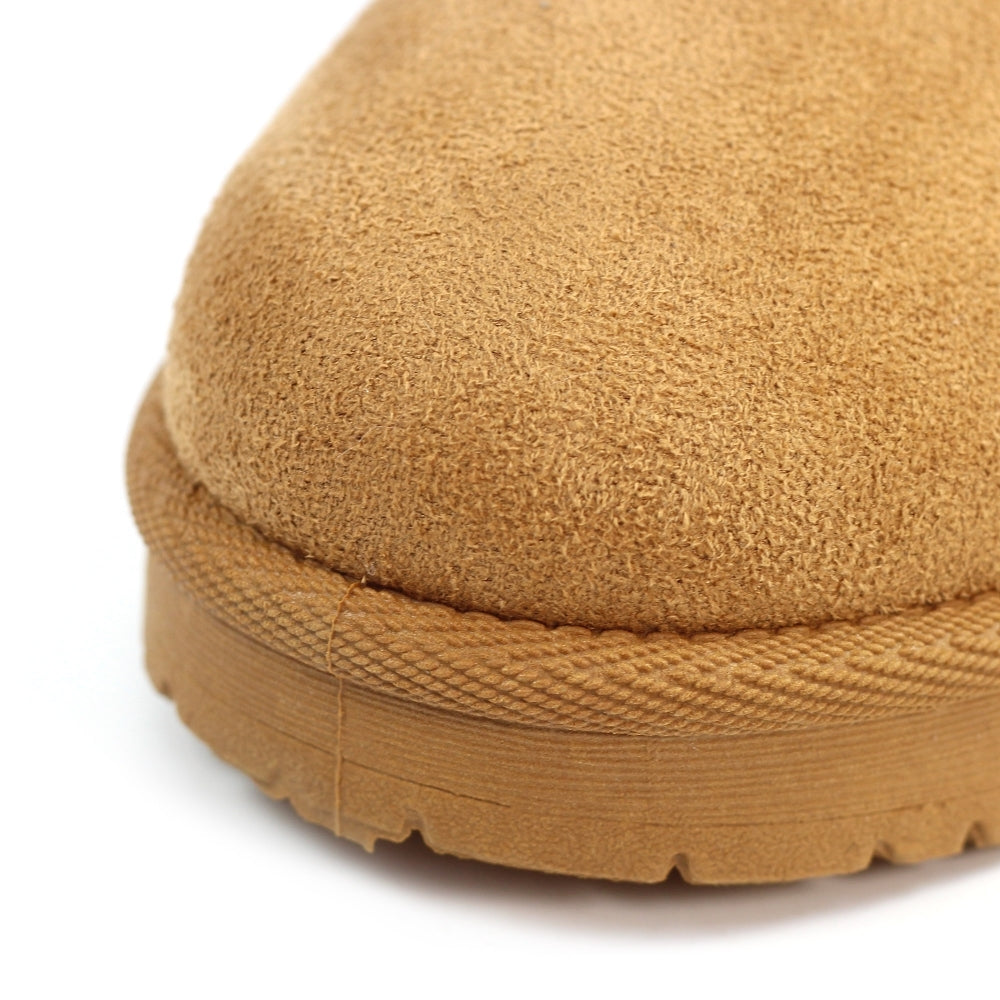 Natal Tan Boot Slipper