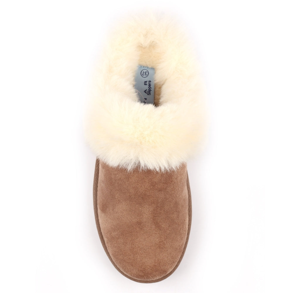 Nevis Mink Slipper