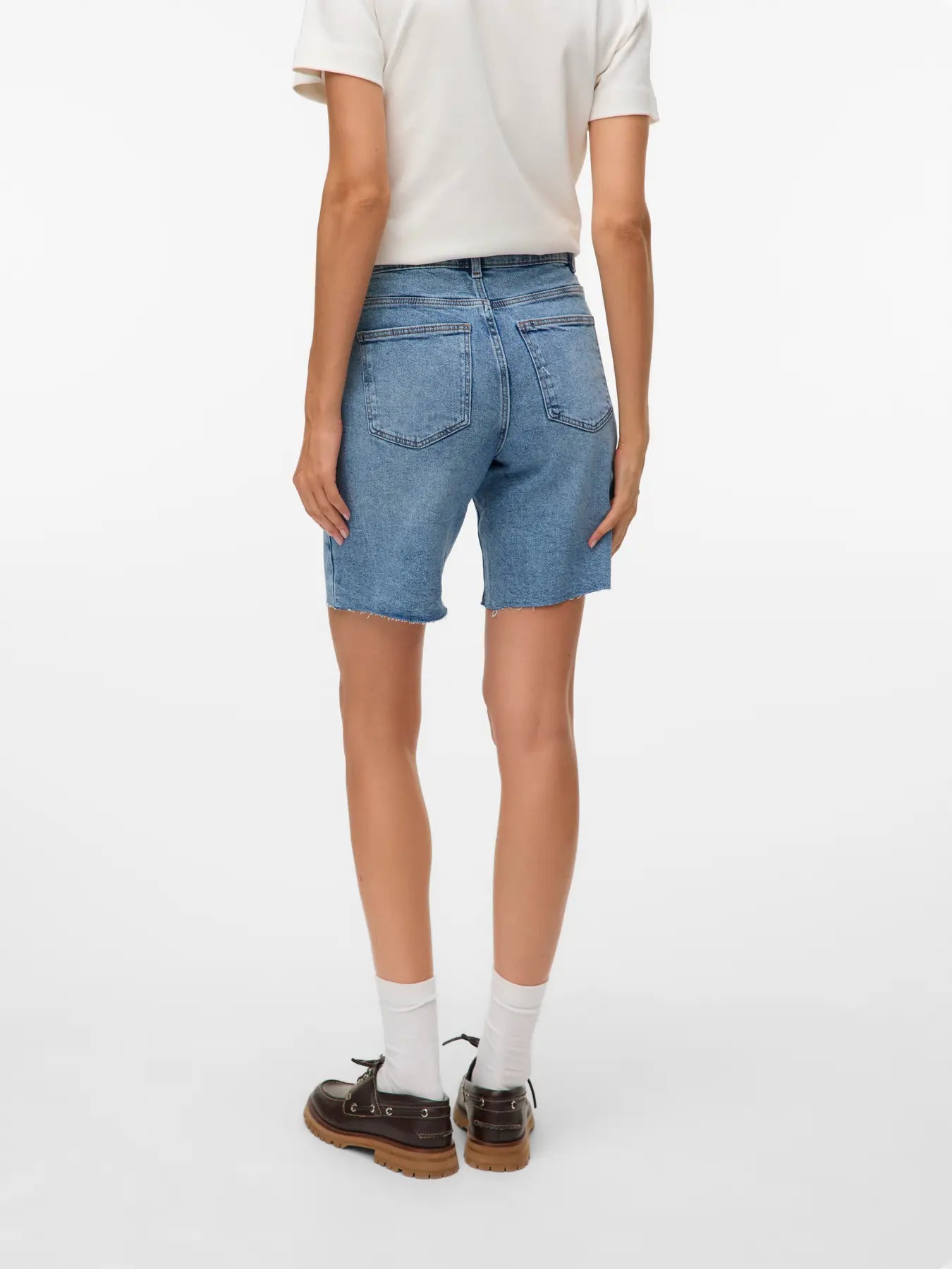 Cleo Long Denim Short