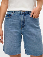 Cleo Long Denim Short