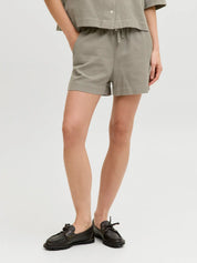 Global Waffle Shorts Taupe