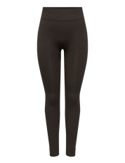 Pjaia Ribbed Leggings Brown