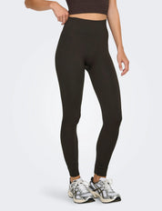 Pjaia Ribbed Leggings Brown