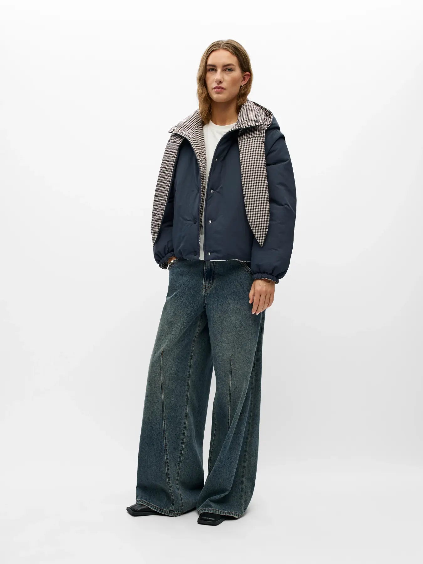 Timia Reversible Scarf Jacket