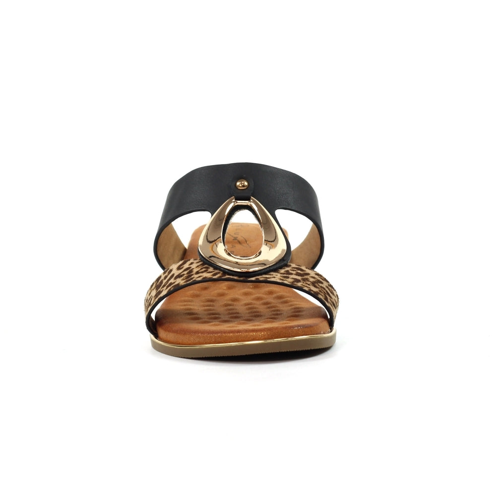 Paradise Black Sandal