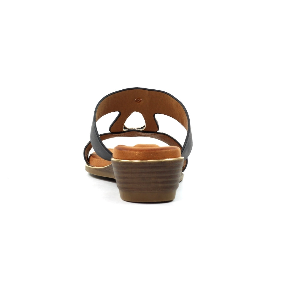 Paradise Black Sandal