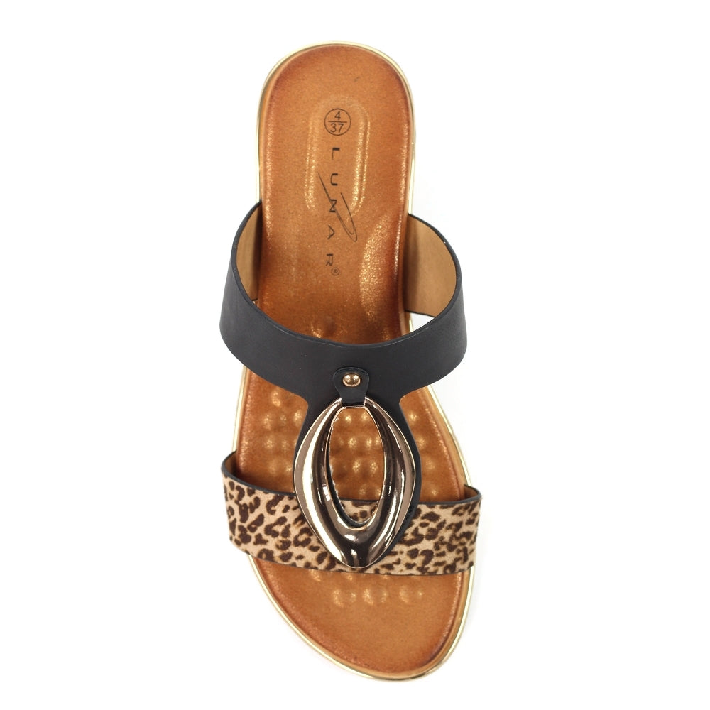 Paradise Black Sandal