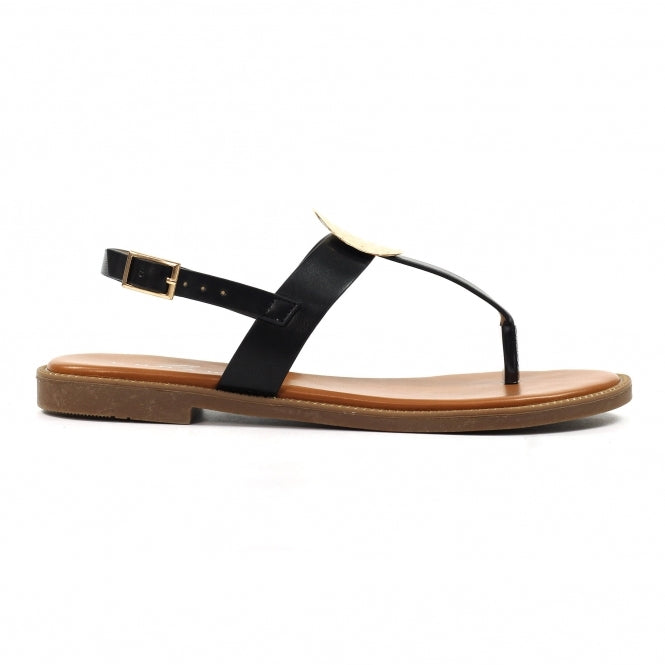 Pascal Black Sandal