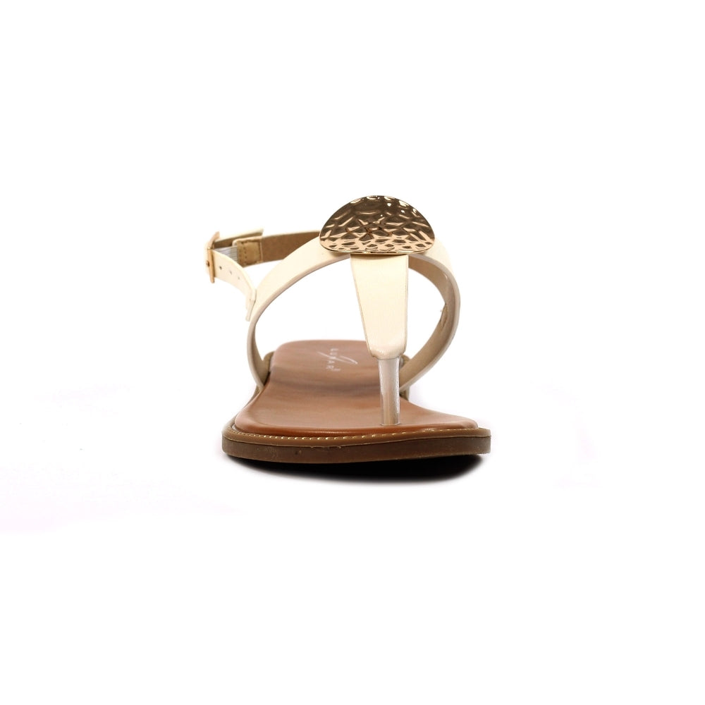 Pascal White Sandal